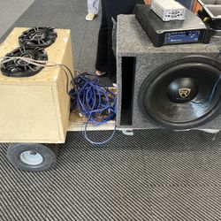 Rockville Speakers And Amp And Tweeters