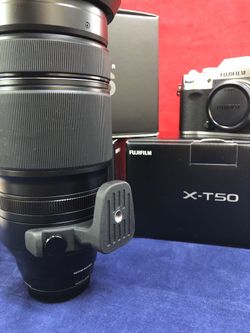 FUJIFILM X-T50 Mirrorless with XF 56mm f/1.2 R WR Lens