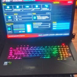 ASUS ROG STRIX GL703GE, 17.3" Intel Core i7-8750H @ 2.20 GHz (16GB RAM, 128GB SSD + 1TB) NVIDIA GTX 1050 Ti Windows 10 Gaming Laptop