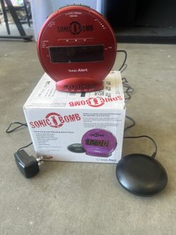 Sonic Bomb Alarm Clock