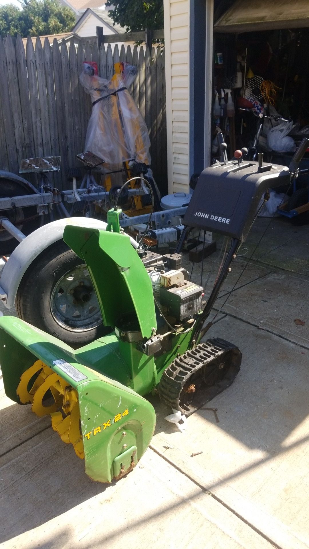 John Deere Trx 24 Snow Blower For Sale In Hewlett, Ny - Offerup