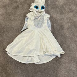 Halloween Costume- Light Fury From How To Train Your Dragon