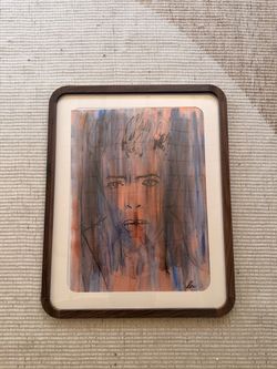 Art - David Bowie Portrait Original Painting