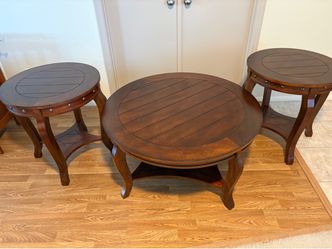 Coffee Table and End Tables