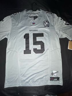 Las Vegas Raiders Jerseys - Mendoza #15 - Grey
