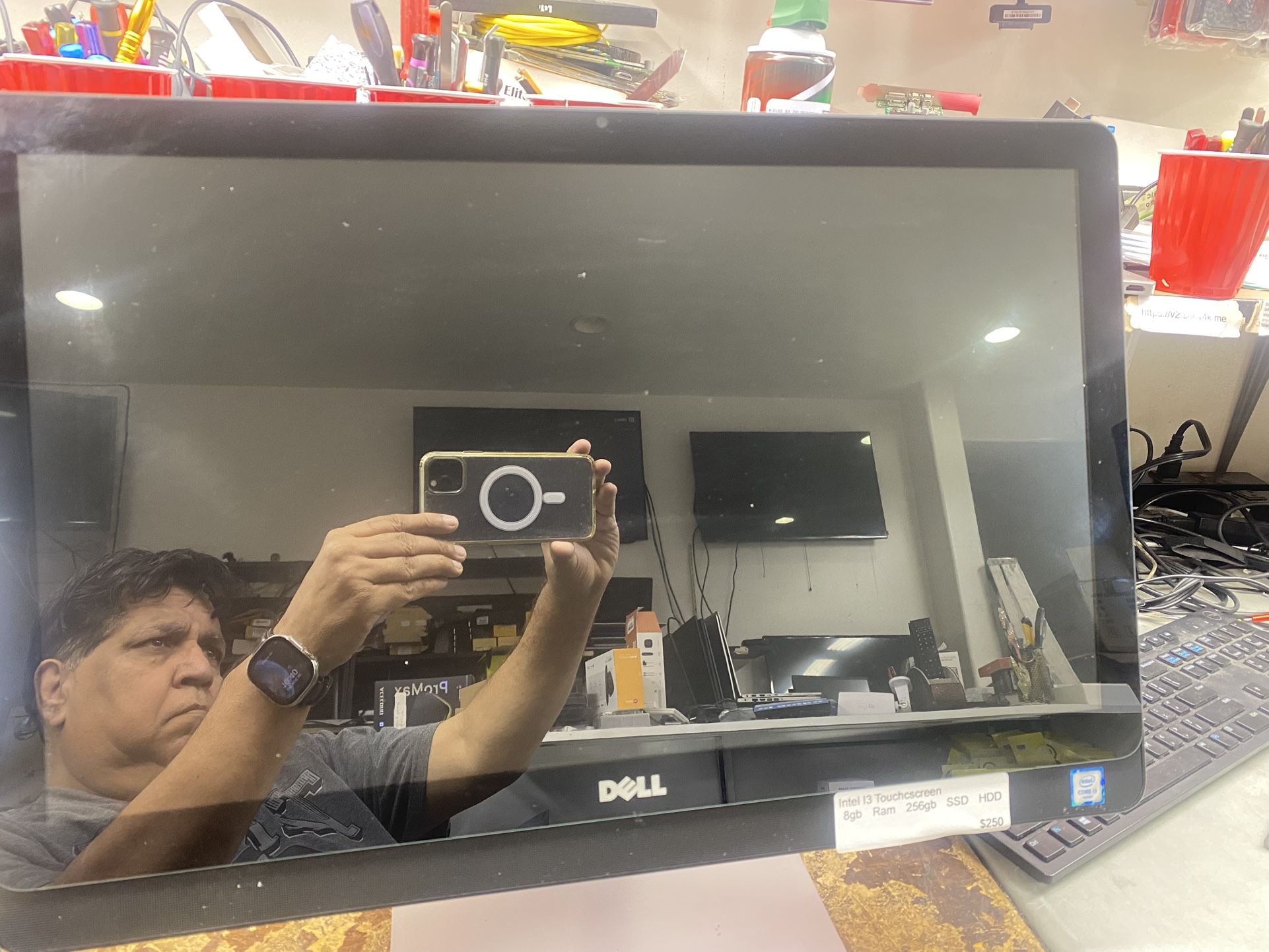 Dell I3 Aio Touchsceen 8gb Ram 256gb Ssd Win10 Office 07