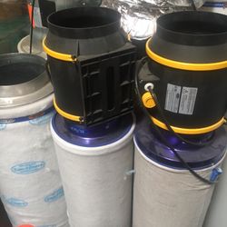 Can Fan. Sizes: 6,10,14 Inch. Available 20 Fans Equipments for growing  Equipments for growers. We have Brand New and like new without a box.