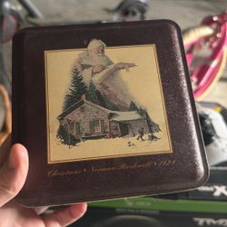 Snickers Rockwell 1924 Christmas Tin 