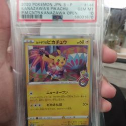 Pokemon Pikachu Kanazawa Edition PSA10