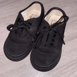 Black Toddler Vans