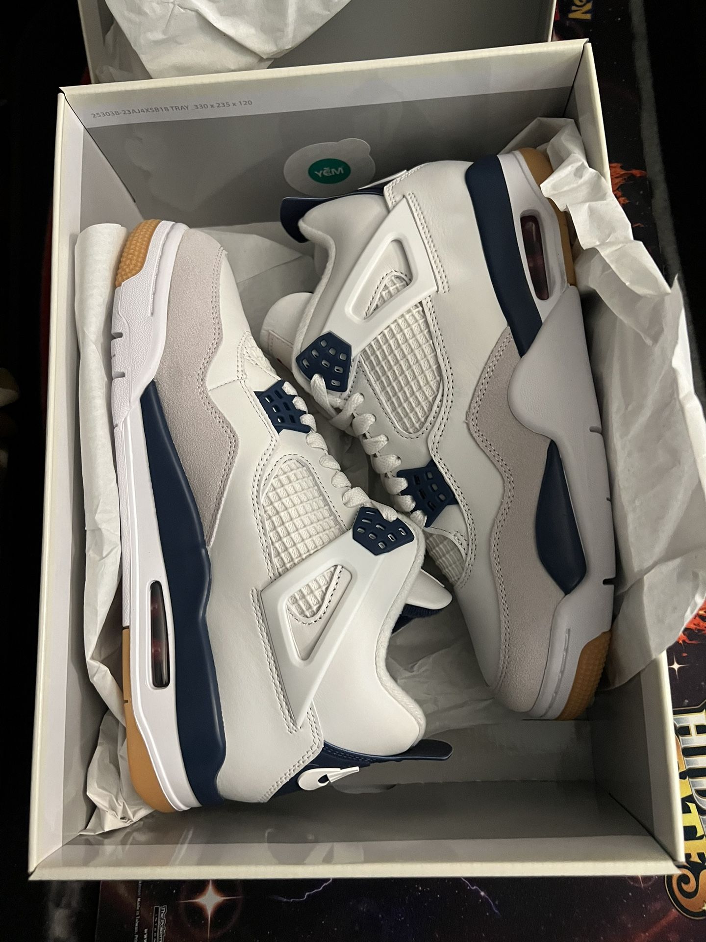 Jordan 4 Retro Sb Navy size 8 New