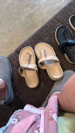Two Pairs Of Jolie Sandals Slide On