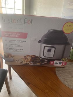 Instant Pot 8 Quart Crisp Multi-Cooker + Air Fryer, 9-in-1