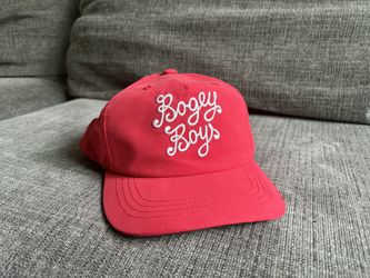 Bogey boys hat Red By Macklemore Limited Edition 