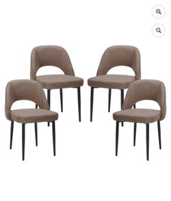 New set of 4 Dining Chairs READ DESCRIPTION
