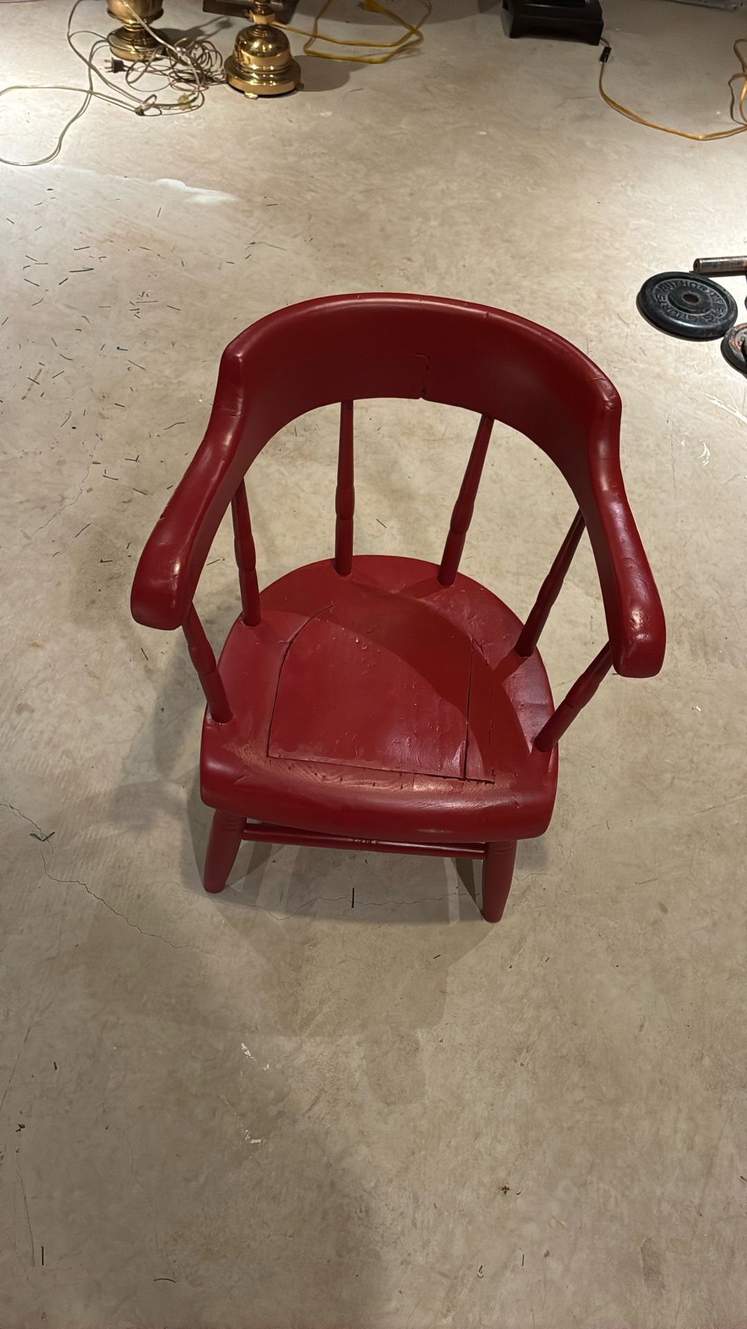 Antique Child Potty Chair