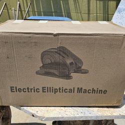 NEW OPEN BOX ELECTRIC  ELLIPTICAL MACHINE 