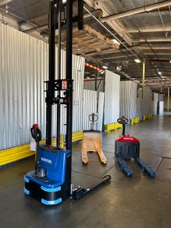 New Super heavy duty forklift pallet stacker