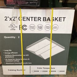 2x2 Center Basket New 2 Per Box Obo