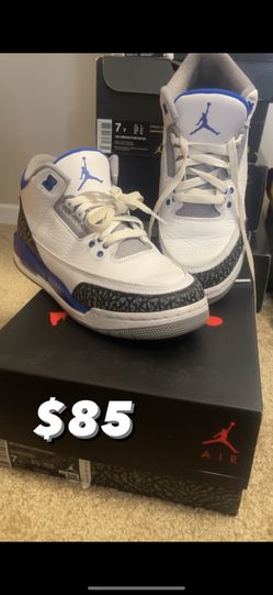 racer blue 3s