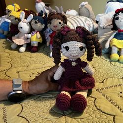 Handmade Knitted Dolls 