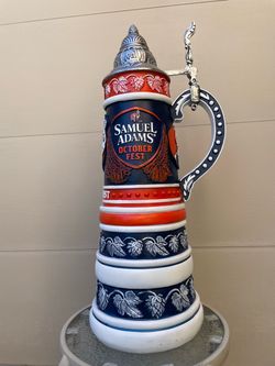 Samuel Adams Octoberfest Collectible Beer Stein