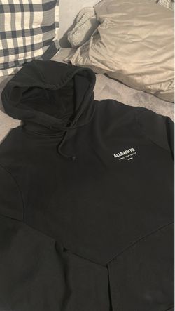AllSaints Black Pullover Hoodie