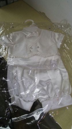 White outfit for wedding/ Christianity ceremony