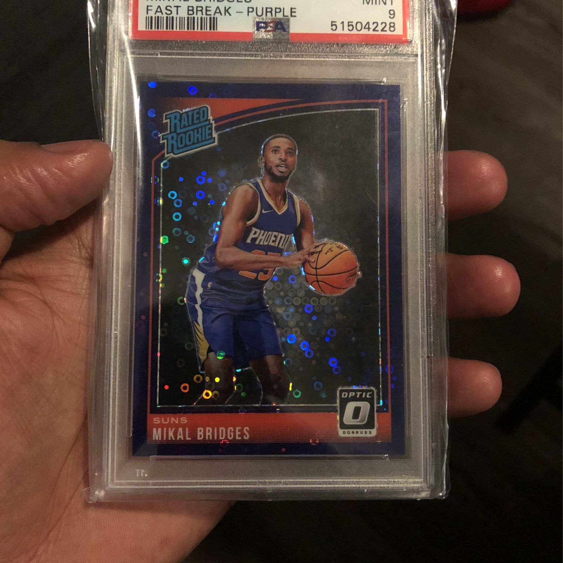 Mikal Bridges Rookie Card
