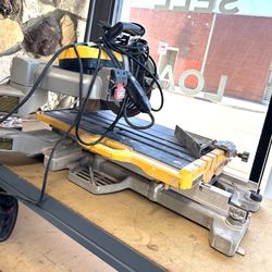 Dewalt Tile Saw