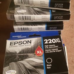 Epson 220xl And 4 Color Kits.   Printer Ink 