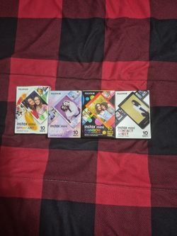Instax mini assortment packs. 4 different types.