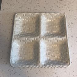 Glass Appetizer Tray