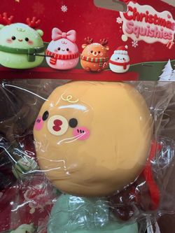 Christmas Squishies crunchy Toy Set