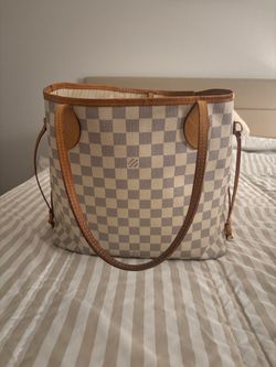 LV Neverfull MM Damier Azur