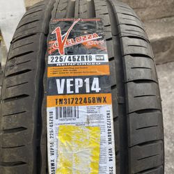 225/45/18 New Tires Only 2 