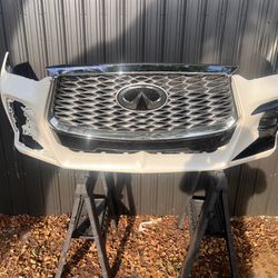 Infiniti Qx55 Front Bumper And Grill 