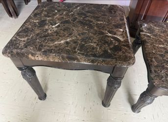 Coffee table and two small tables