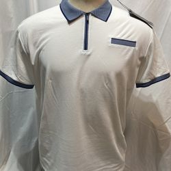 New with Tags, X-RAY JEANS 1/4 ZIP POLO SHIRT, Size: XLarge