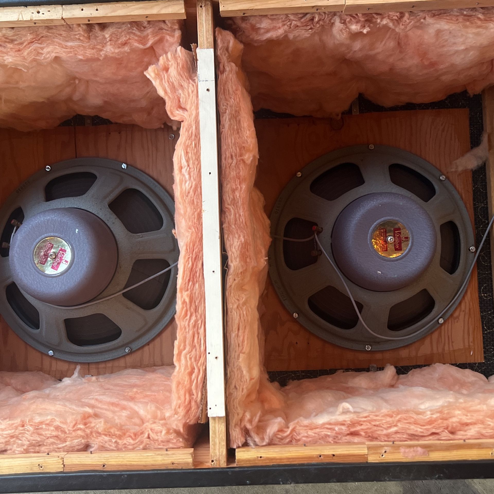 Vintage Jensen vibranto Speakers In Box. Untested Bought At Estate Sale