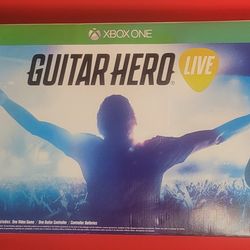 Xbox One Guitar Hero Live Bundle, BRAND NEW [Open Box] Still Sealed