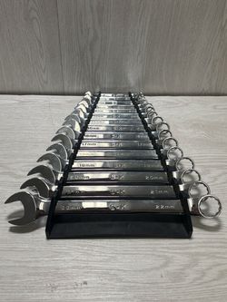 SK Tools 15-Piece Metric Combination Wrench Set 8mm-22mm (A1G013768)