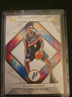 Dylan Harper Topps Inception Rookie Card Spurs