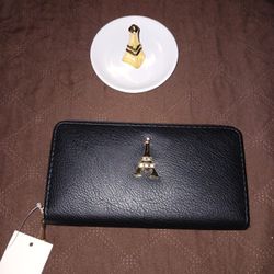 New Paris Wallet With JEWELRY Holder $20