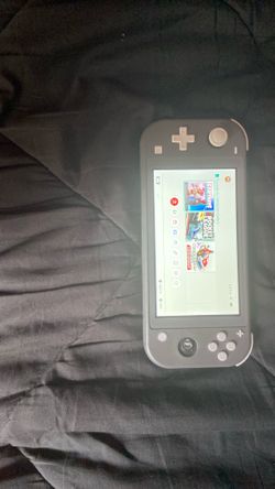 Nintendo switch lite grey
