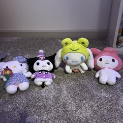 Four Sanrio Plushies ($10 for all four)