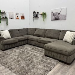 Gray Sectional Couch - Free Delivery 
