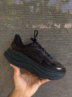 Hoka Bondi 9 black Running Shoe