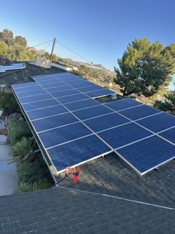 Solar Panel And Window Cleaner
