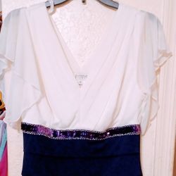 Ladies  Size 12 Sleeveless Enfocus Studios Dress